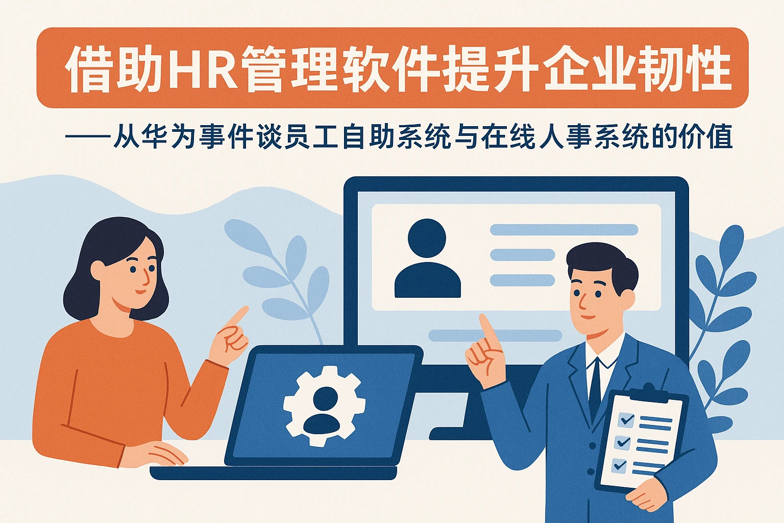 借助HR管理软件提升企业韧性——从华为事件谈员工自助系统与在线人事系统的价值
