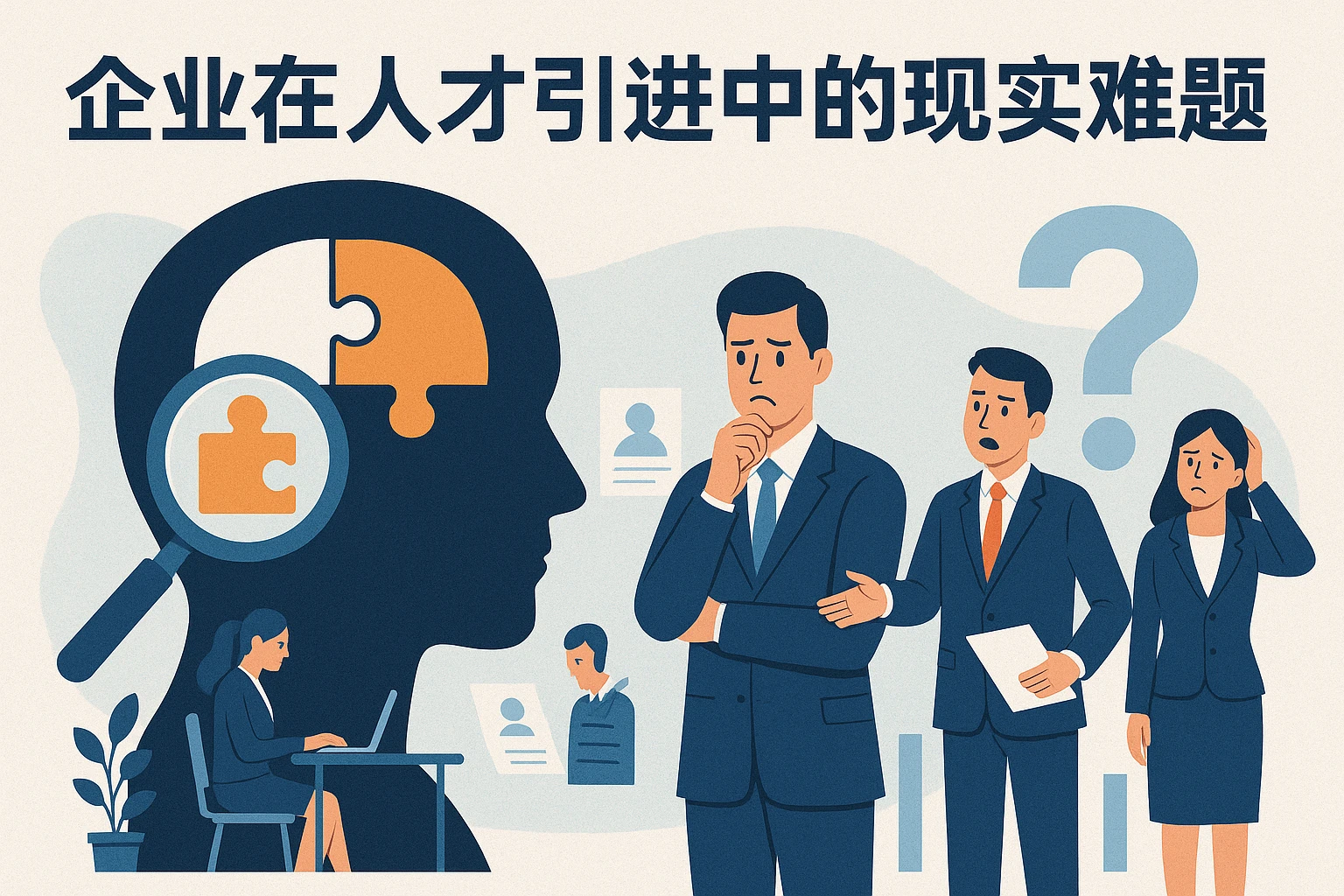 企业在人才引进中的现实难题
