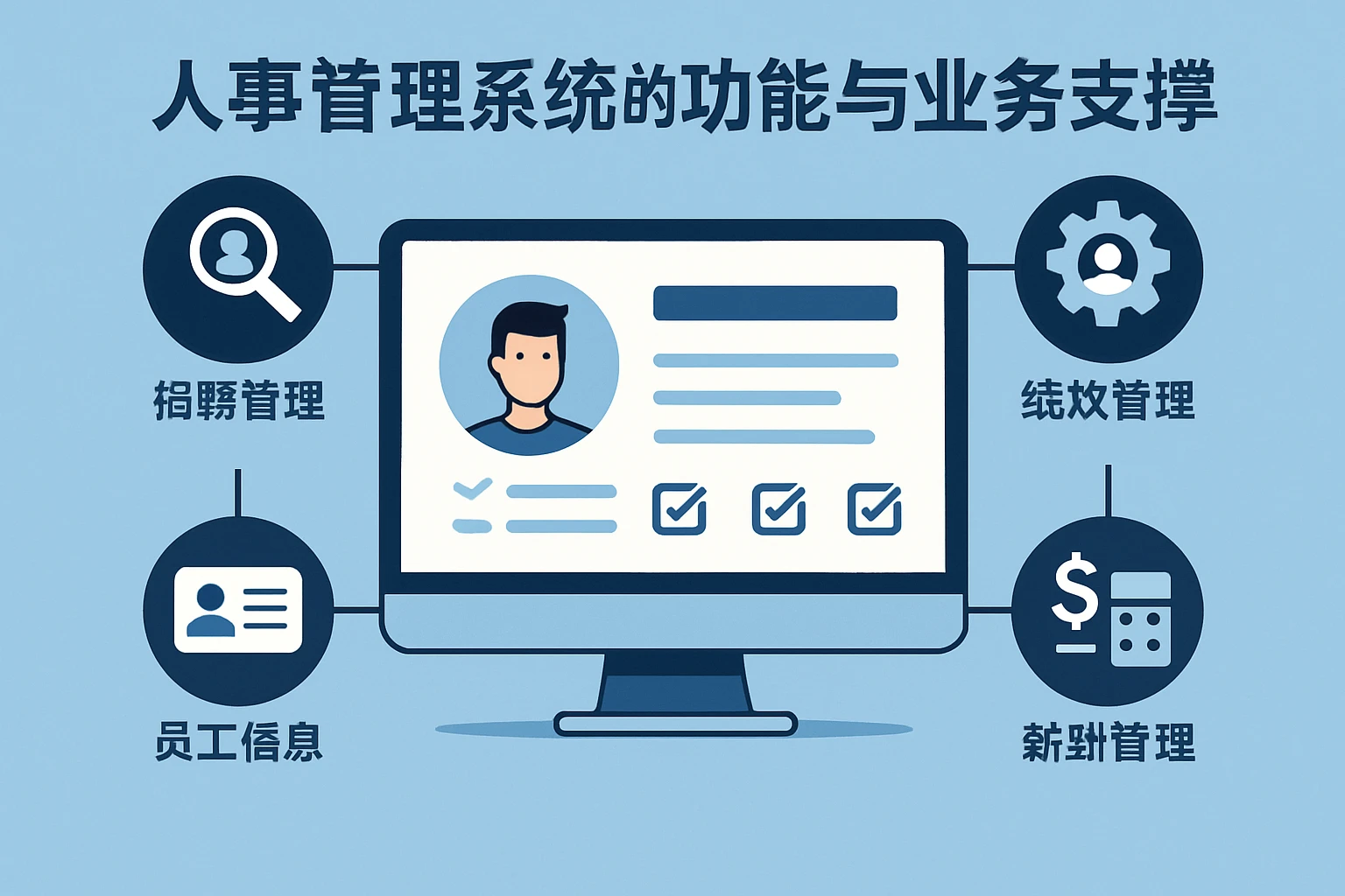 人事管理系统的功能与业务支撑
