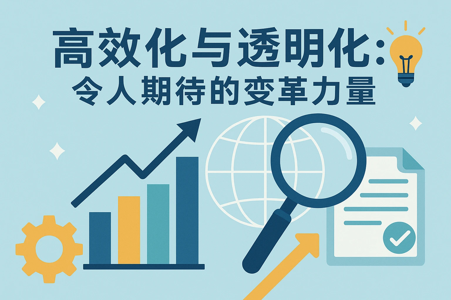 高效化与透明化：令人期待的变革力量