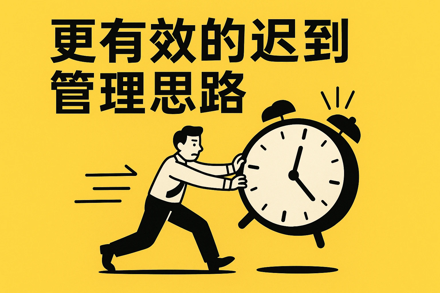 更有效的迟到管理思路