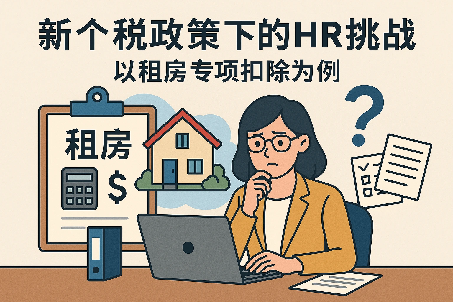 新个税政策下的HR挑战：以租房专项扣除为例