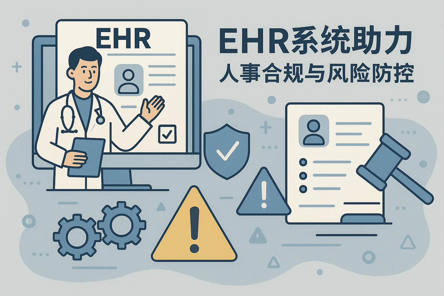 EHR系统助力人事合规与风险防控