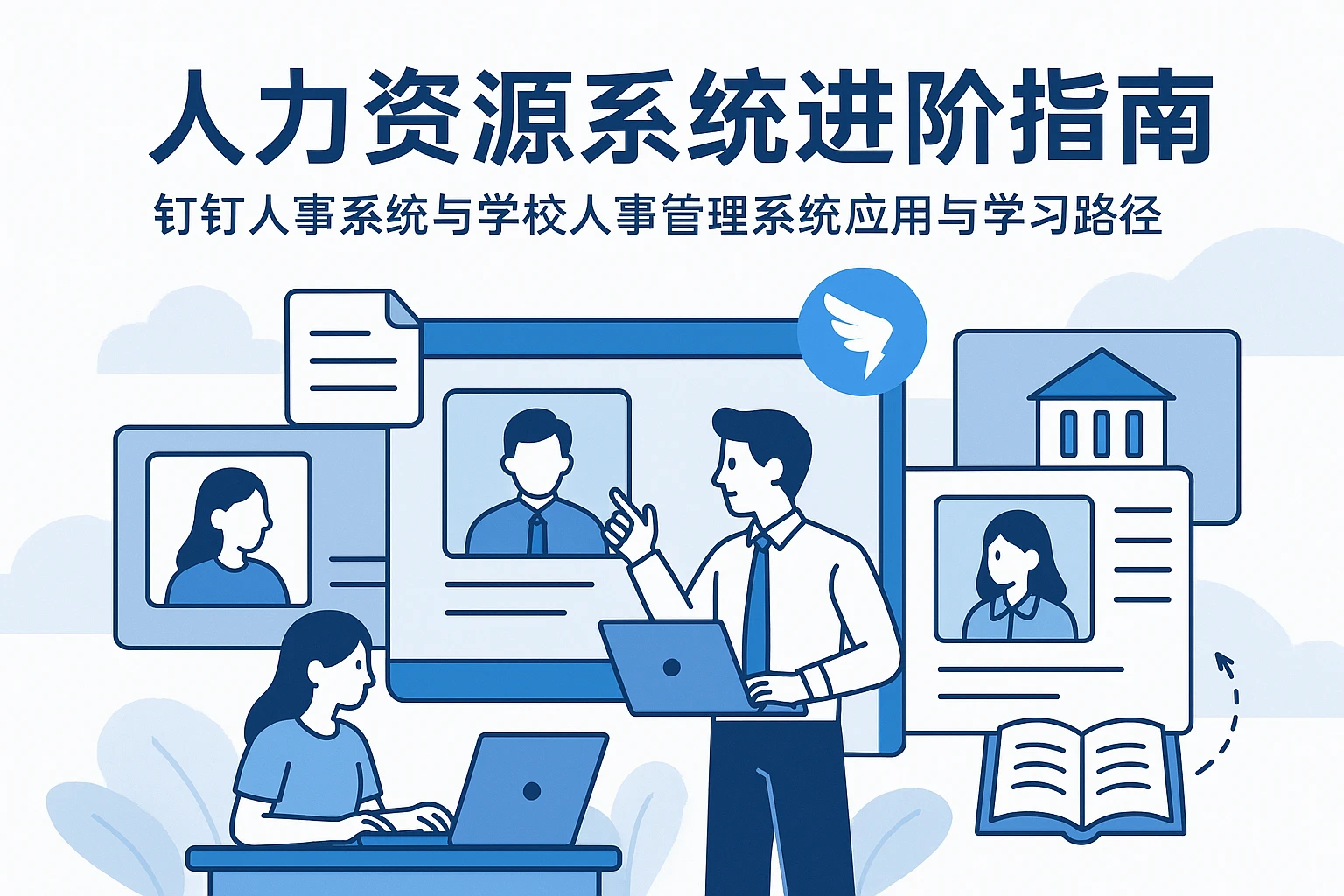 人力资源系统进阶指南：钉钉人事系统与学校人事管理系统应用与学习路径