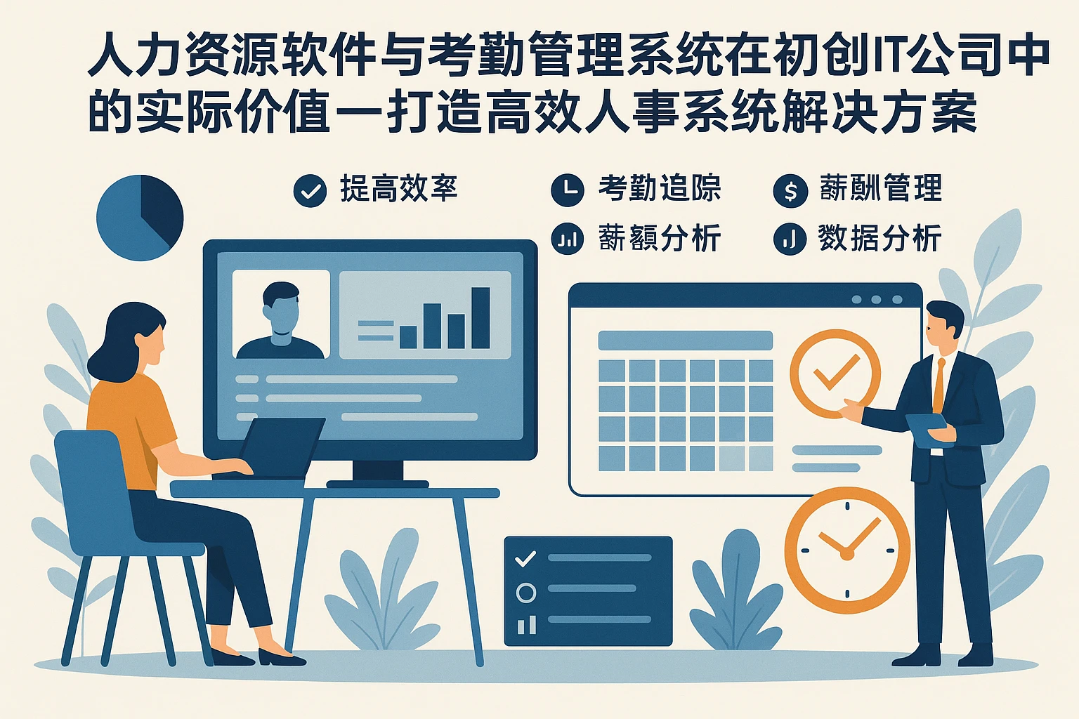 人力资源软件与考勤管理系统在初创IT公司中的实际价值——打造高效人事系统解决方案