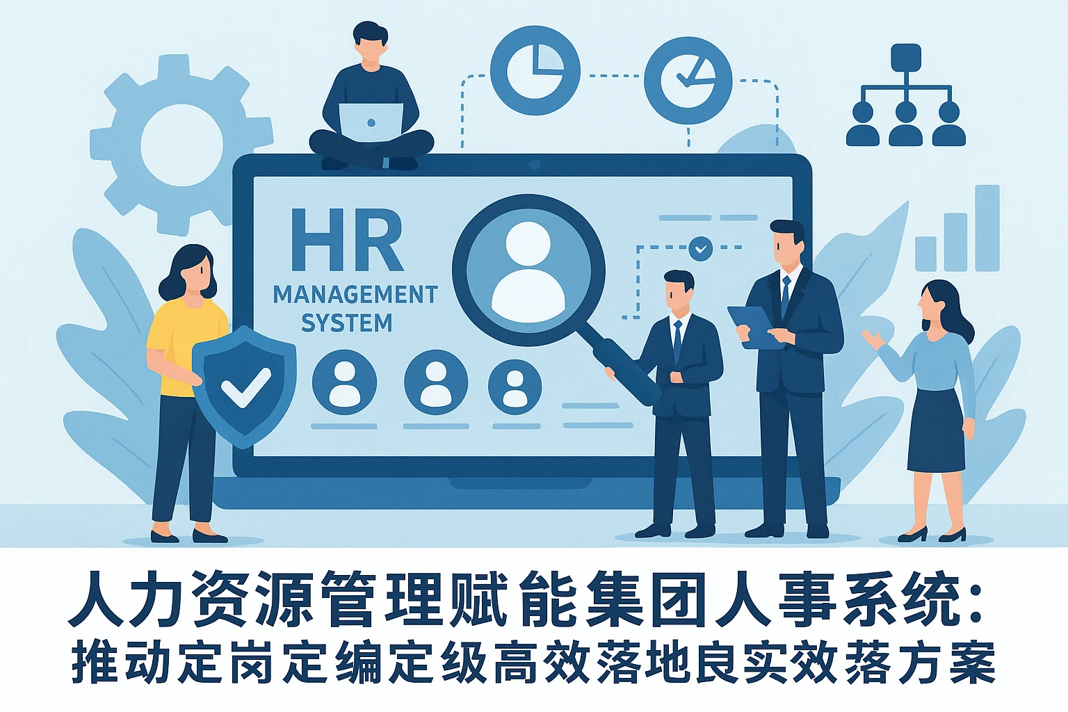 人力资源管理系统赋能集团人事系统：推动定岗定编定级高效落地的人事系统解决方案