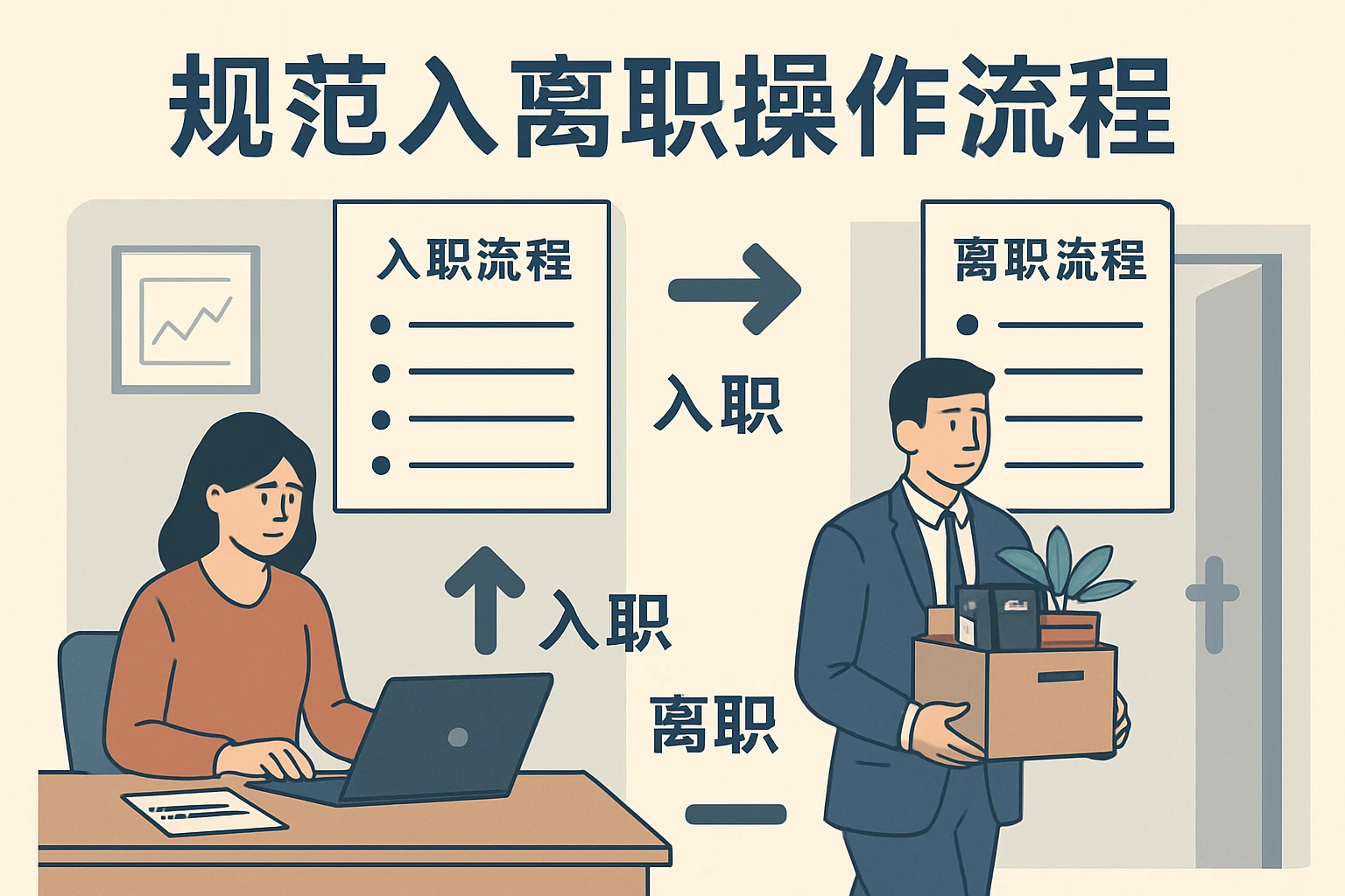 规范入离职操作流程