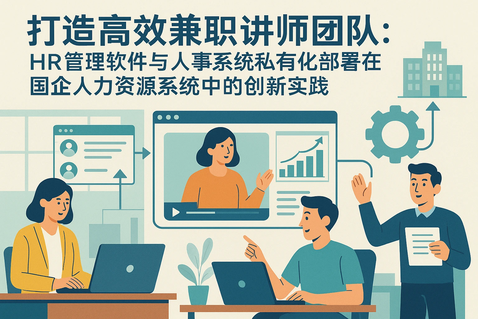 打造高效兼职讲师团队：HR管理软件与人事系统私有化部署在国企人力资源系统中的创新实践