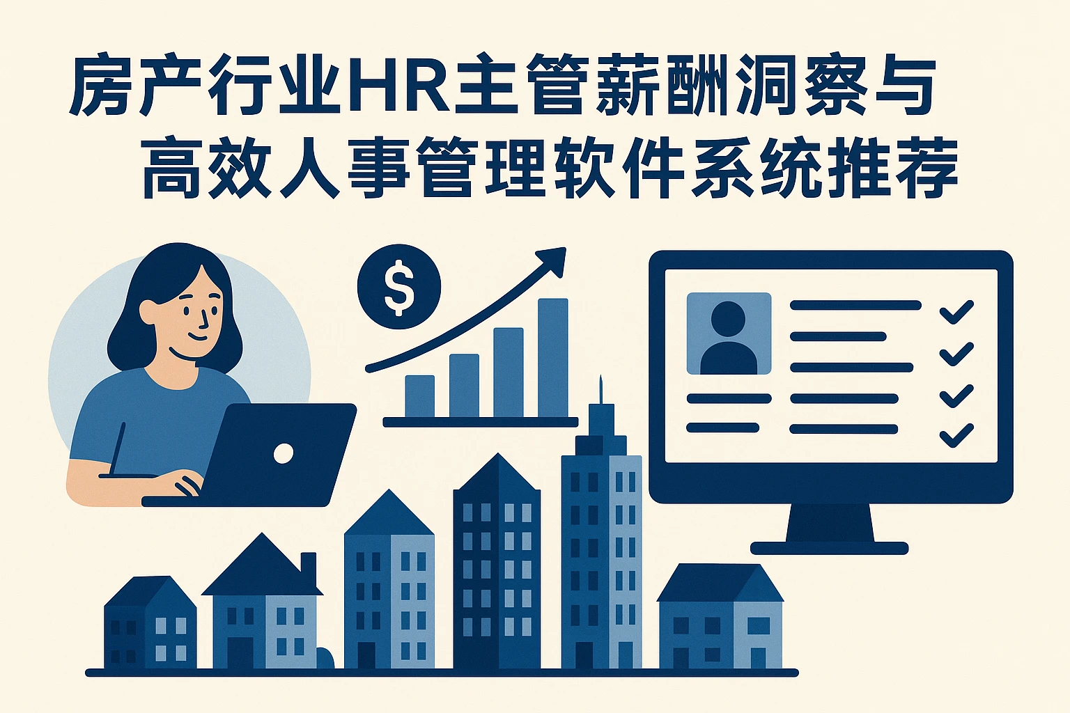 房产行业HR主管薪酬洞察与高效人事管理软件系统推荐