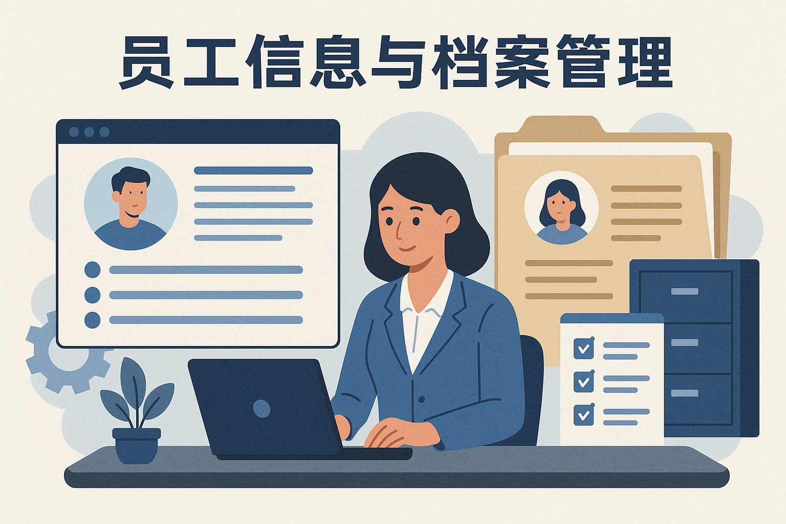 员工信息与档案管理