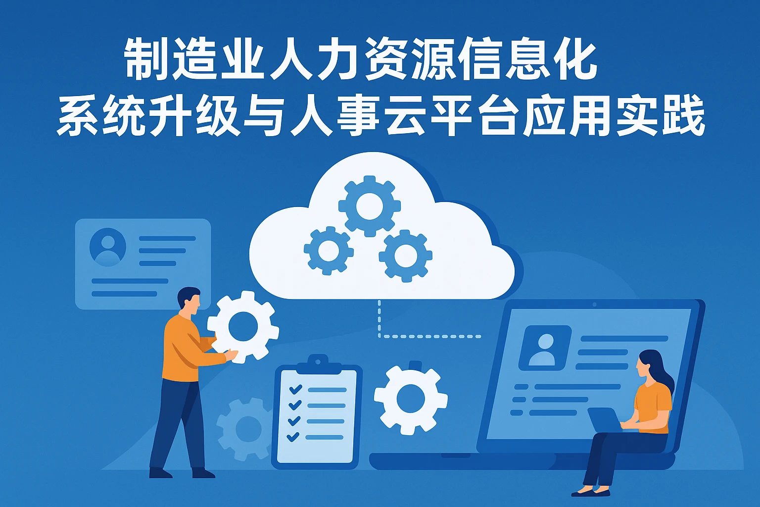制造业人力资源信息化系统升级与人事云平台应用实践