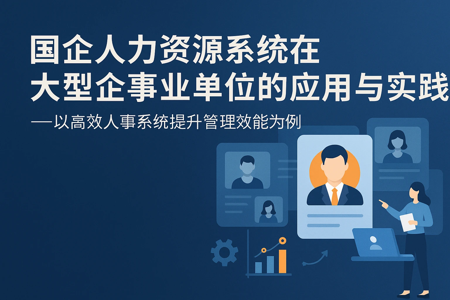 国企人力资源系统在大型企事业单位的应用与实践——以高效人事系统提升管理效能为例