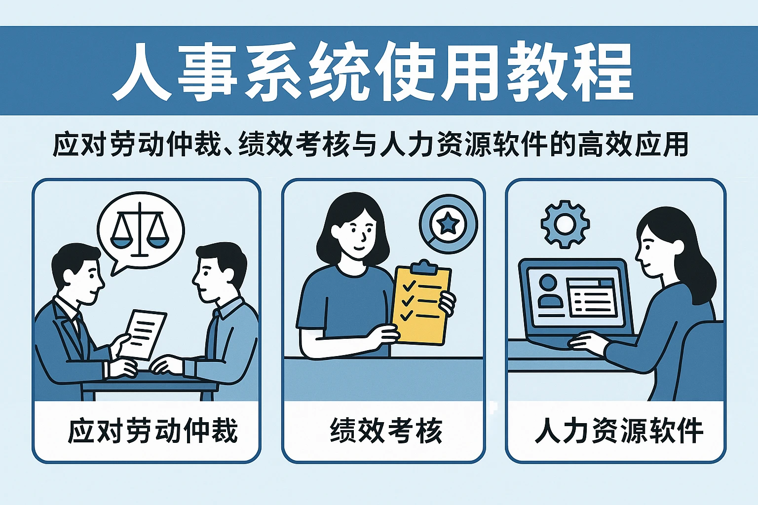 人事系统使用教程：应对劳动仲裁、绩效考核与人力资源软件的高效应用