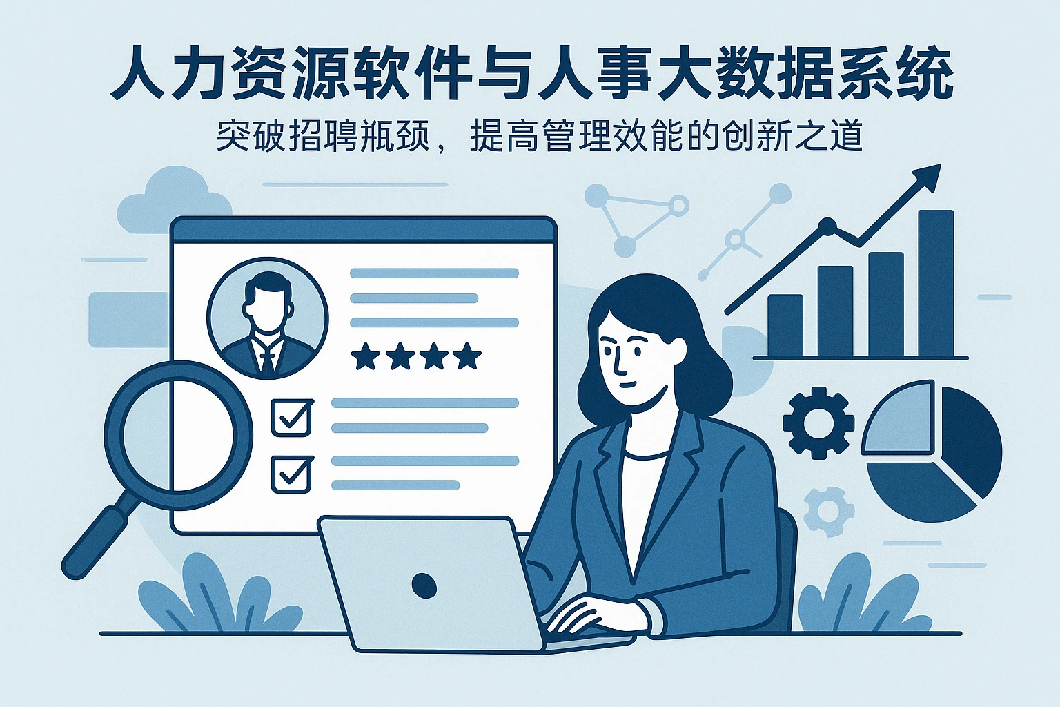 人力资源软件与人事大数据系统：突破招聘瓶颈，提高管理效能的创新之道