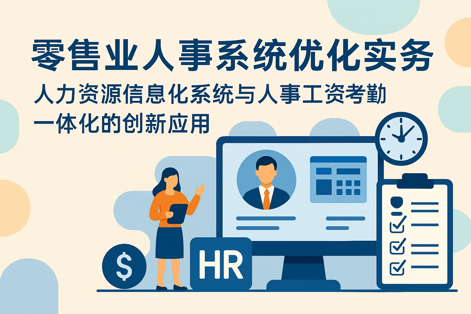 零售业人事系统优化实务：人力资源信息化系统与人事工资考勤一体化的创新应用