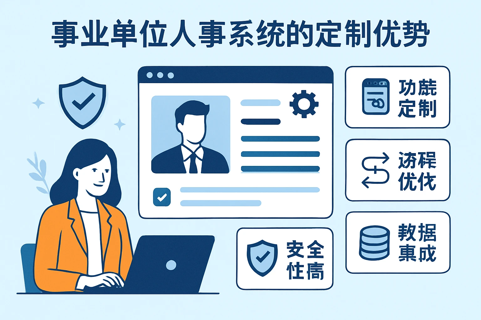 事业单位人事系统的定制优势