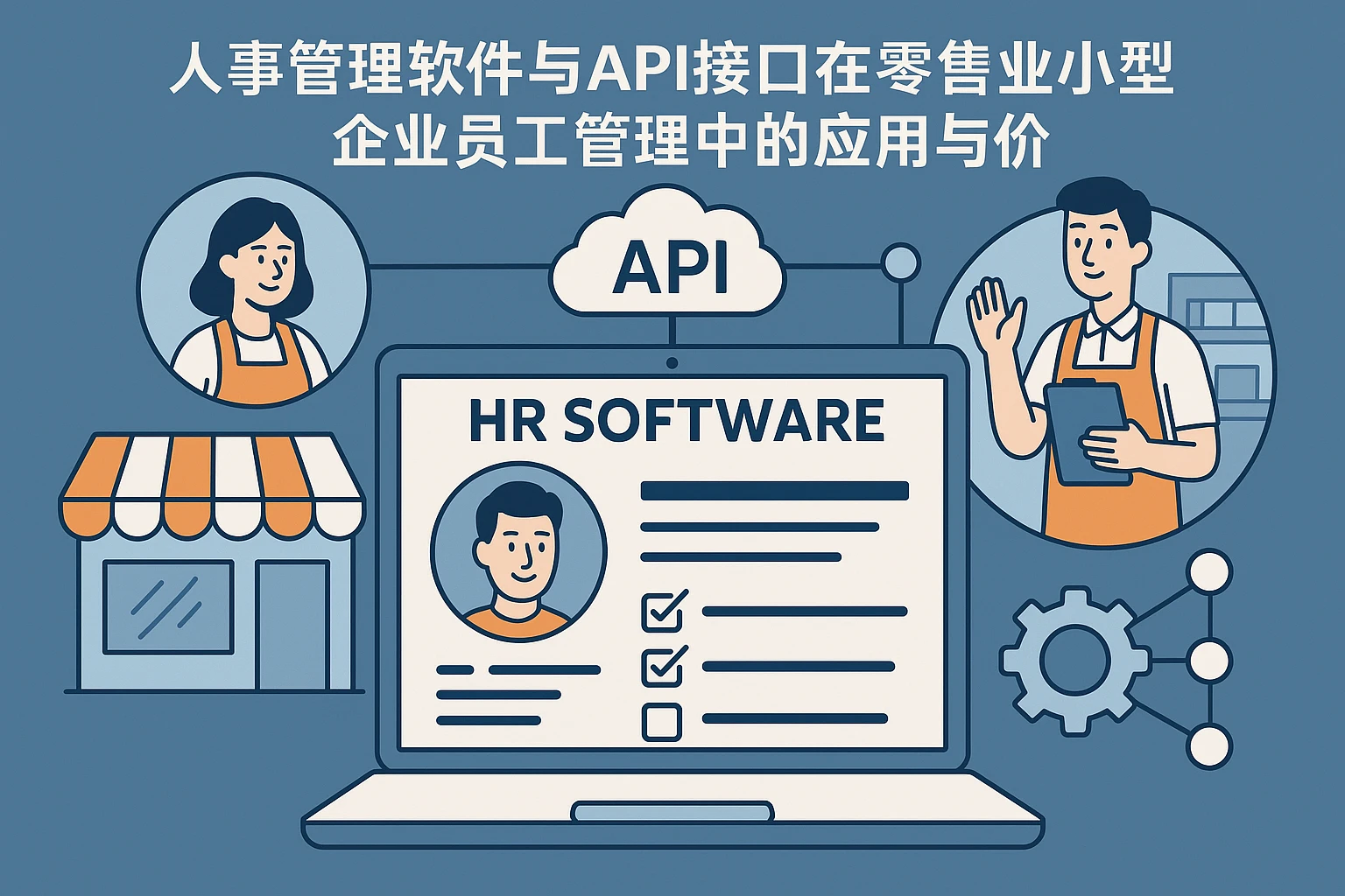 人事管理软件与API接口在零售业小型企业员工管理中的应用与价值