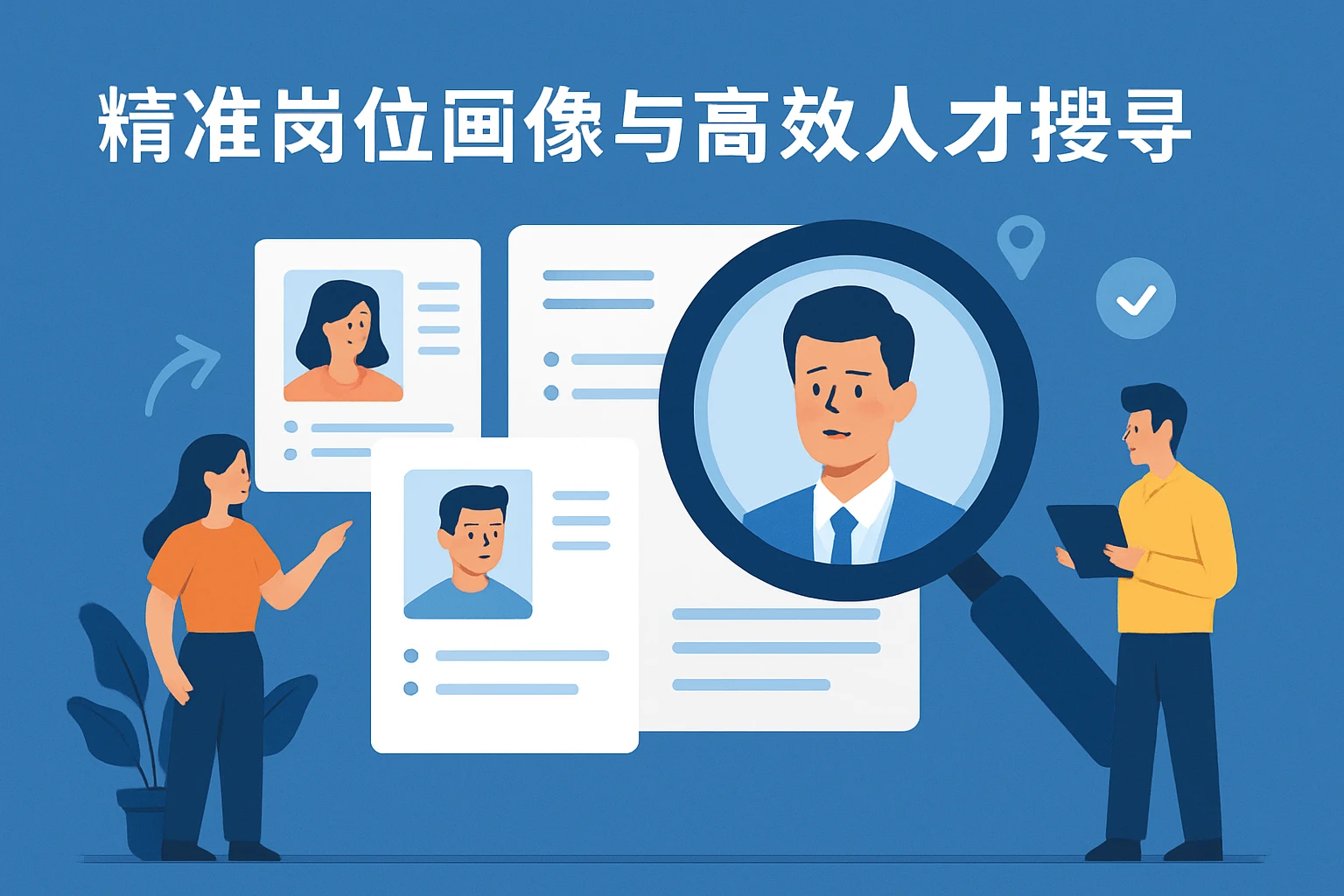 精准岗位画像与高效人才搜寻