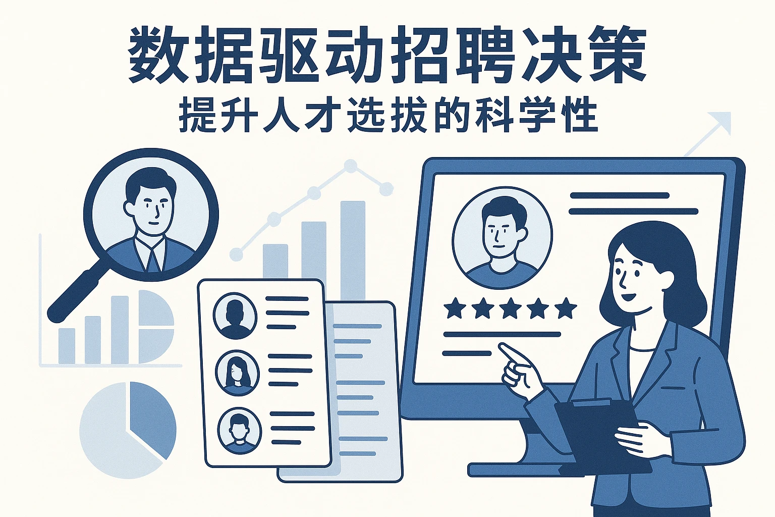 数据驱动招聘决策，提升人才选拔的科学性