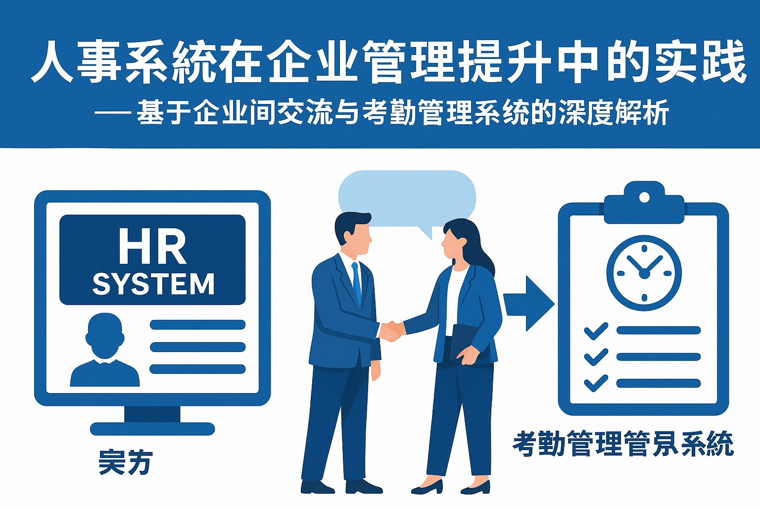 人事系统在企业管理提升中的实践——基于企业间交流与考勤管理系统的深度解析