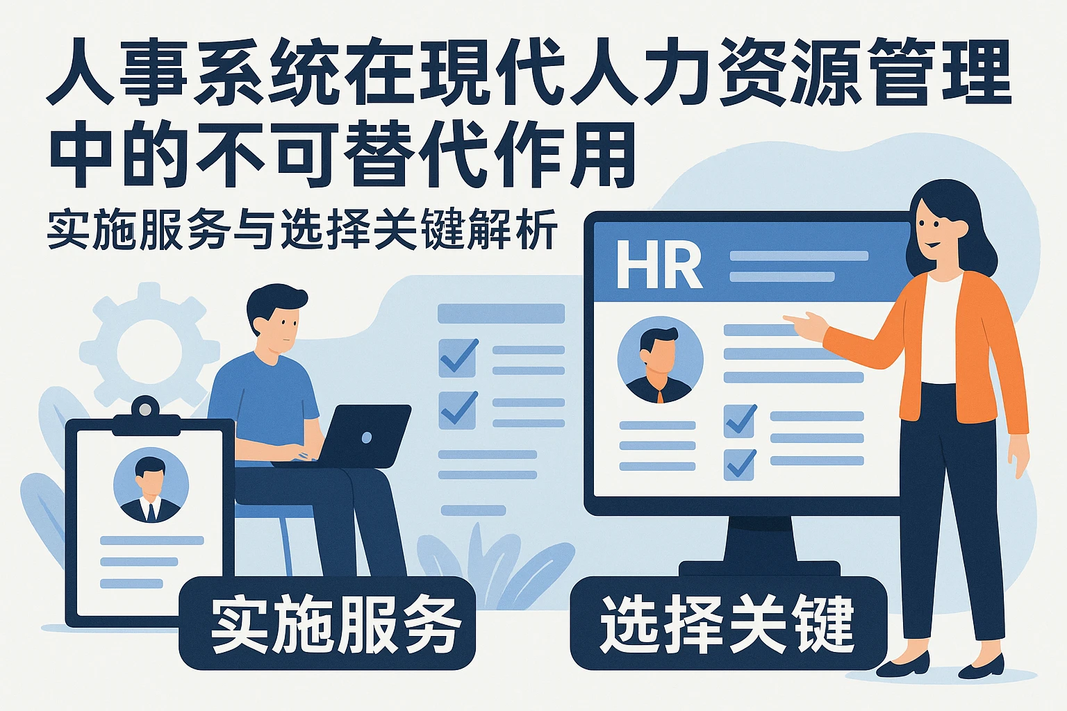 人事系统在现代人力资源管理中的不可替代作用——实施服务与选择关键解析