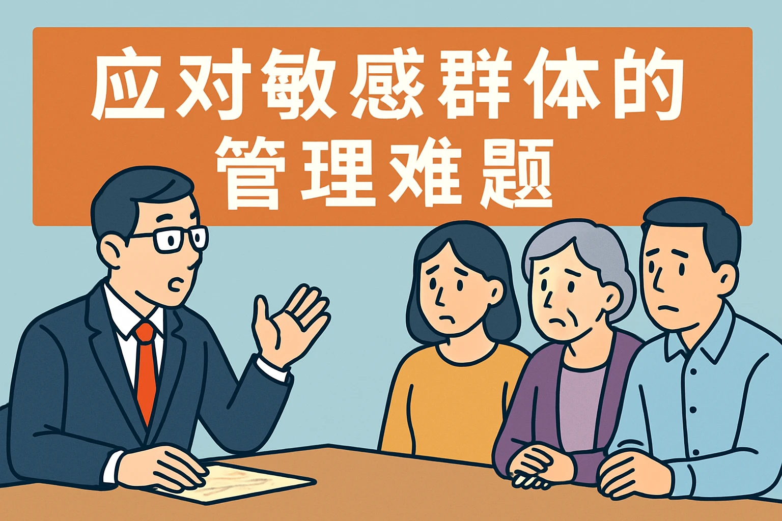 应对敏感群体的管理难题