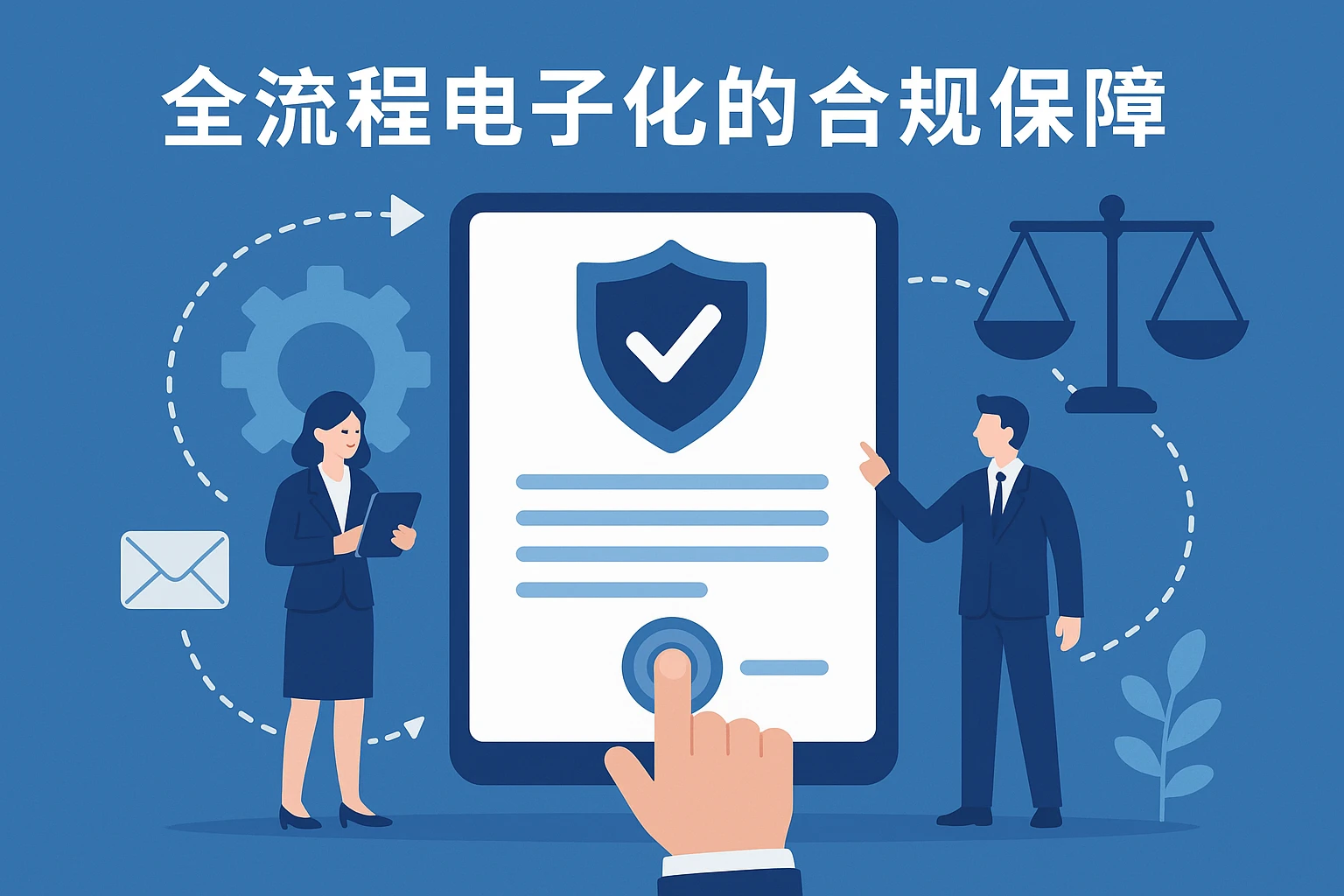 全流程电子化的合规保障