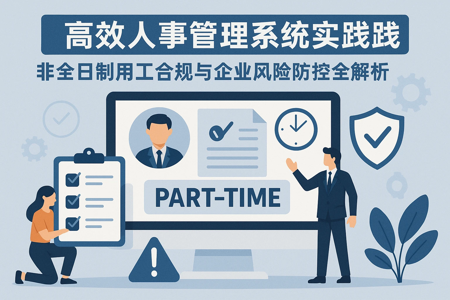 高效人事管理系统实践：非全日制用工合规与企业风险防控全解析