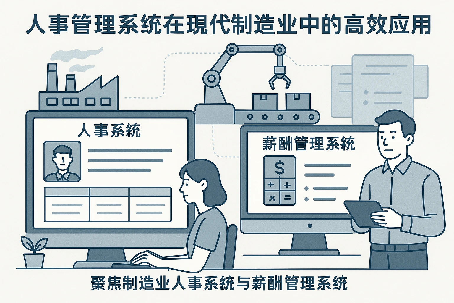 人事管理系统在现代制造业中的高效应用——聚焦制造业人事系统与薪酬管理系统