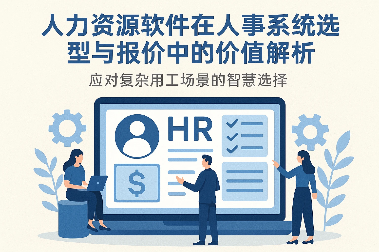人力资源软件在人事系统选型与报价中的价值解析——应对复杂用工场景的智慧选择