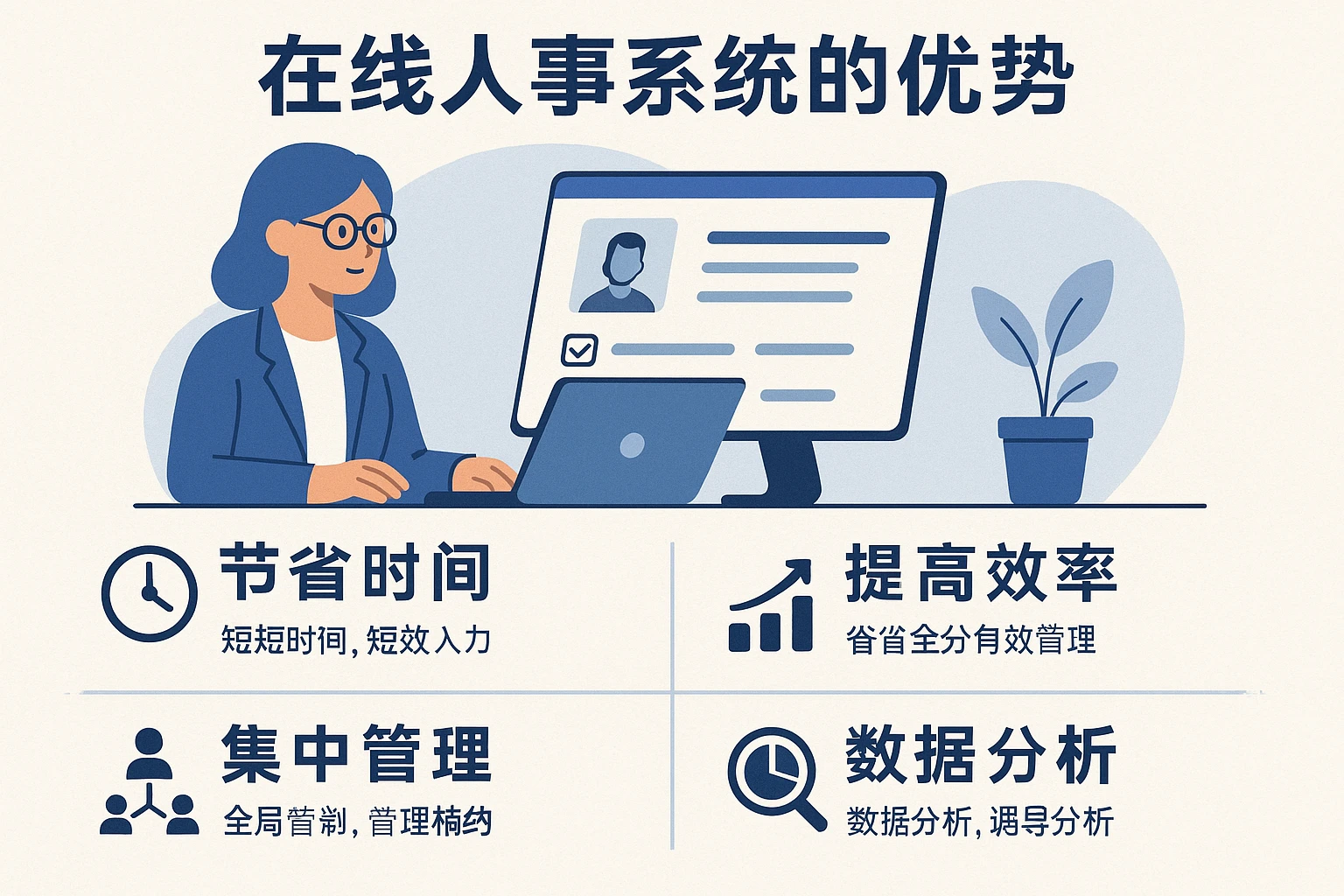在线人事系统的优势
