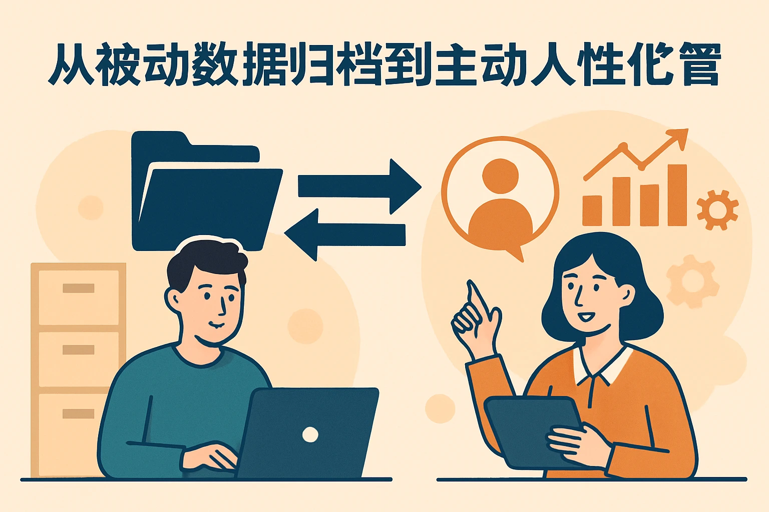 从被动数据归档到主动人性化管理