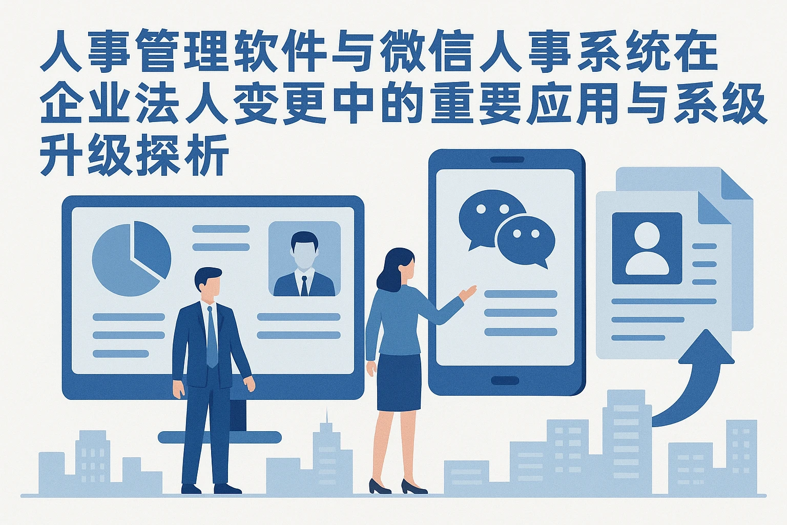 人事管理软件与微信人事系统在企业法人变更中的重要应用与系统升级探析