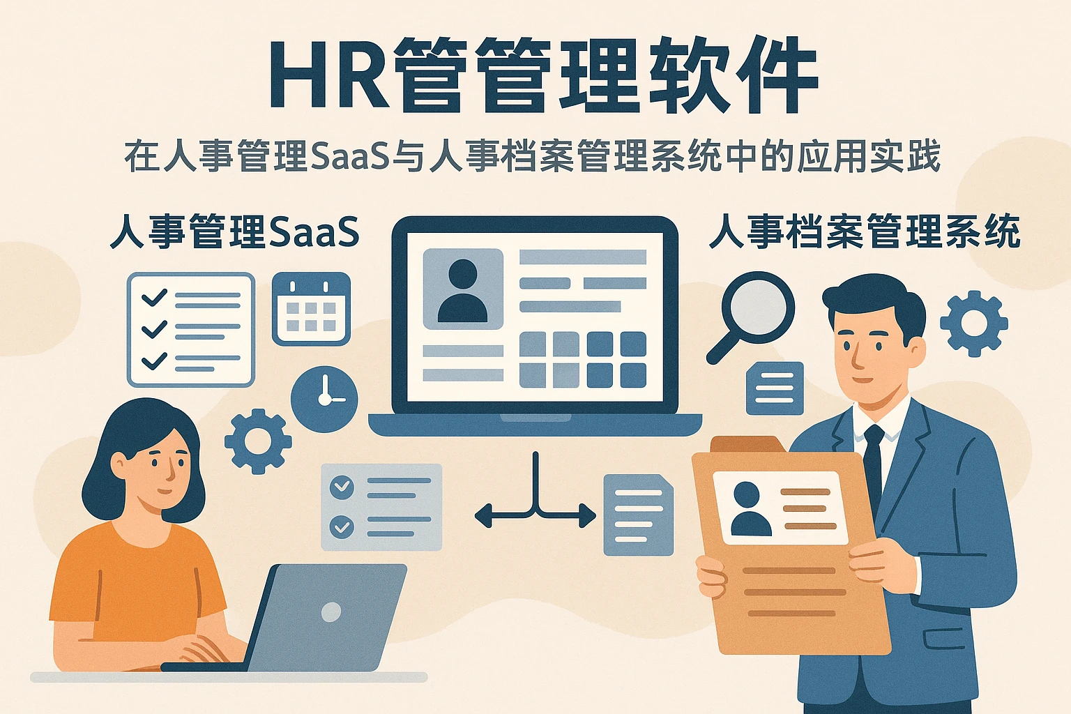 HR管理软件在人事管理SaaS与人事档案管理系统中的应用实践