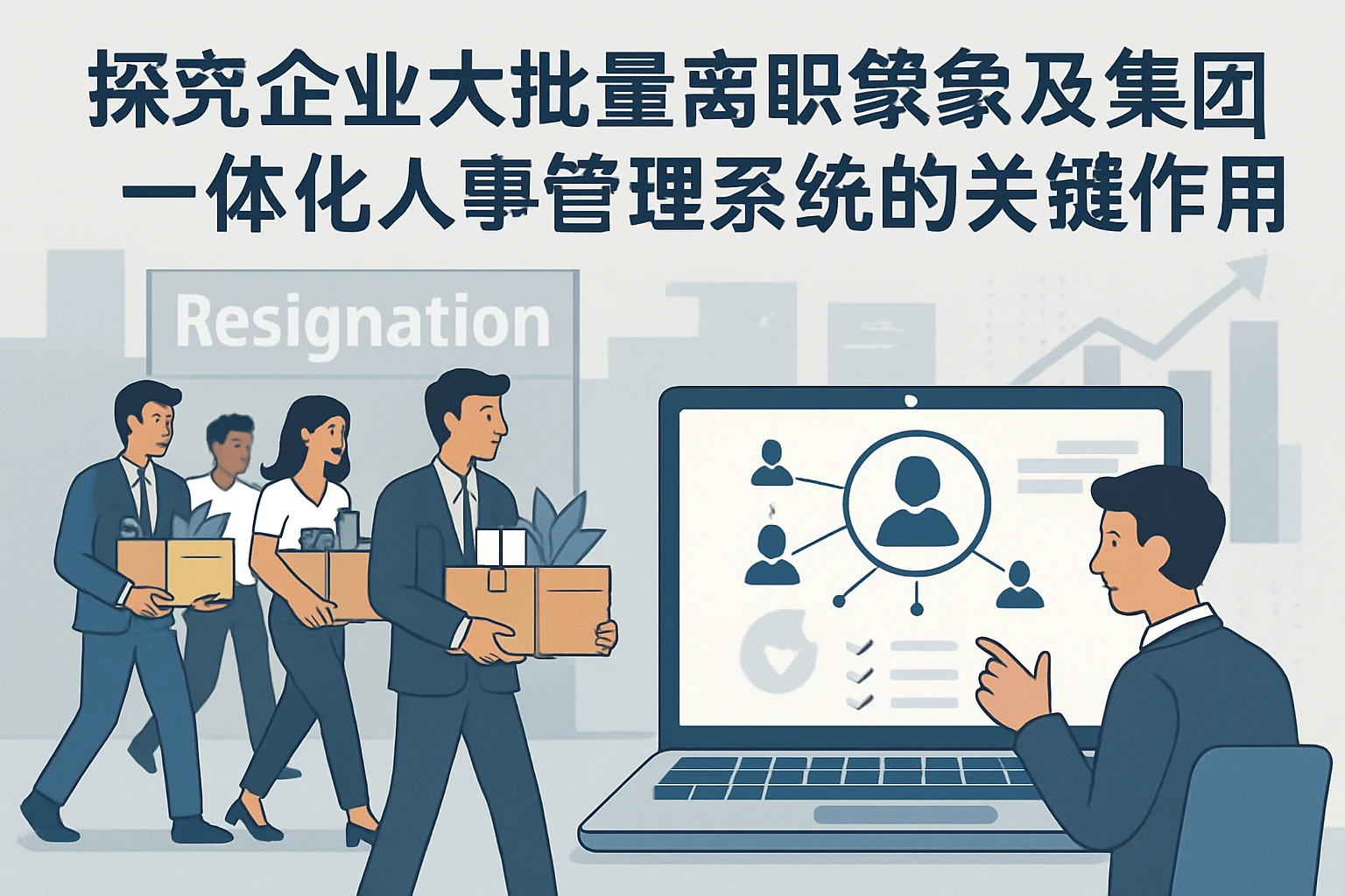 探究企业大批量离职现象及集团一体化人事管理系统的关键作用