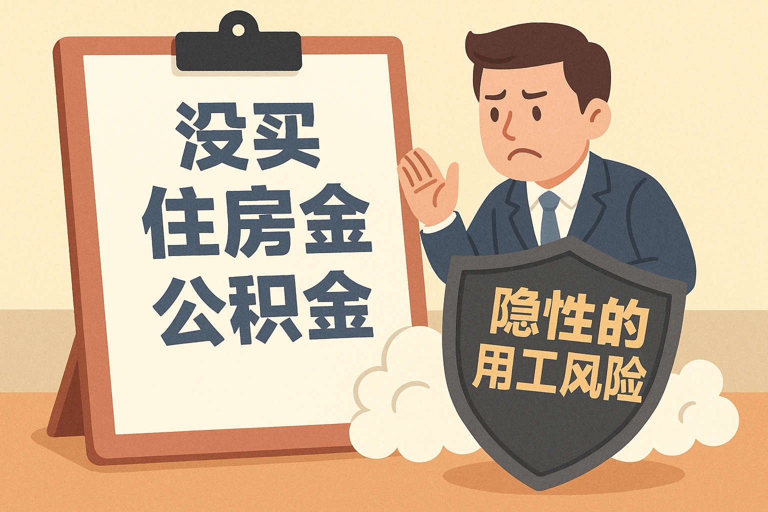 没买住房公积金及隐性的用工风险
