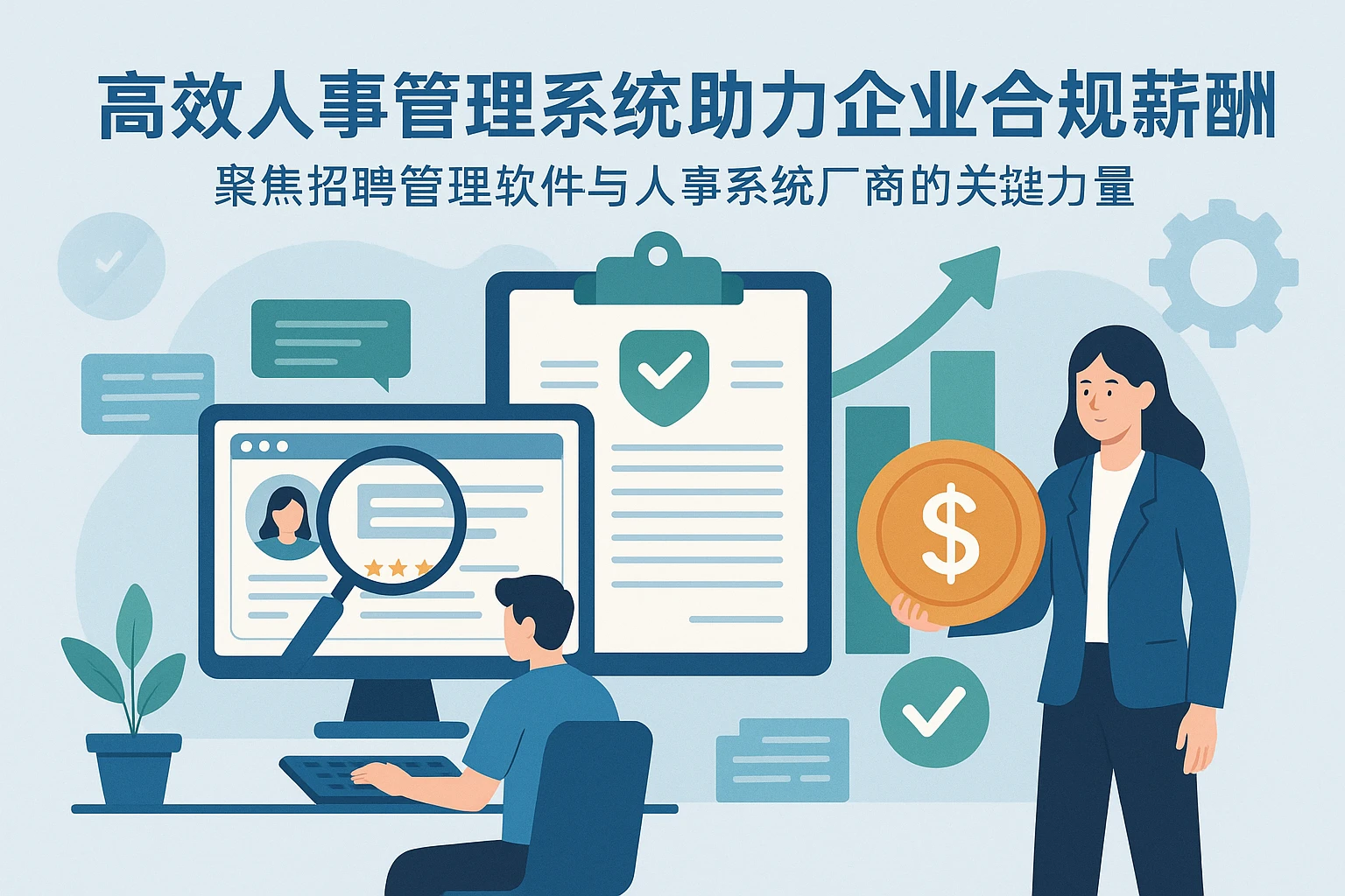 高效人事管理系统助力企业合规薪酬：聚焦招聘管理软件与人事系统厂商的关键力量