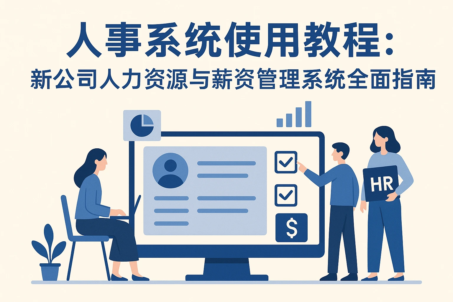 人事系统使用教程：新公司人力资源与薪资管理系统全面指南