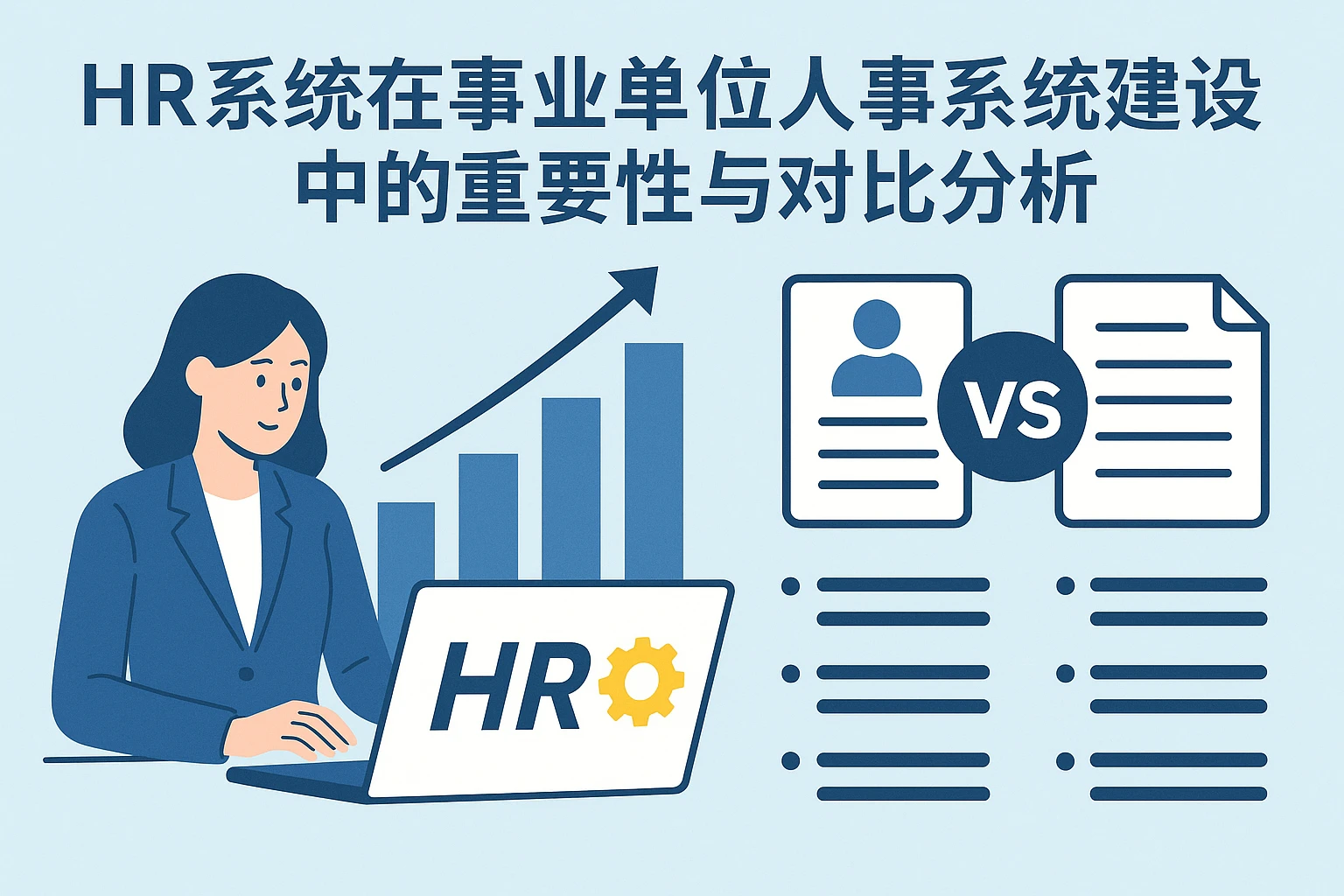 HR系统在事业单位人事系统建设中的重要性与对比分析