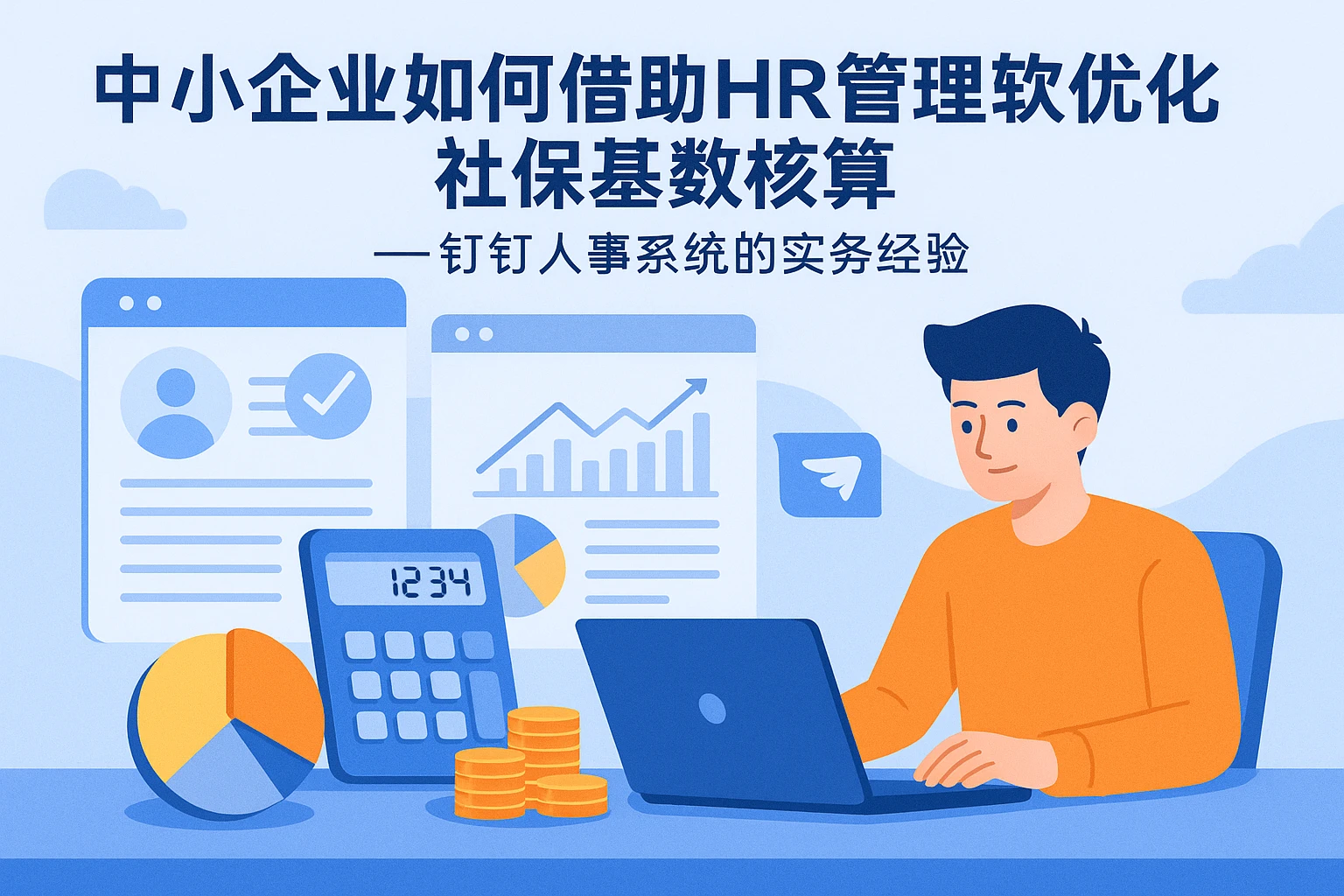 中小企业如何借助HR管理软件优化社保基数核算——钉钉人事系统的实务经验