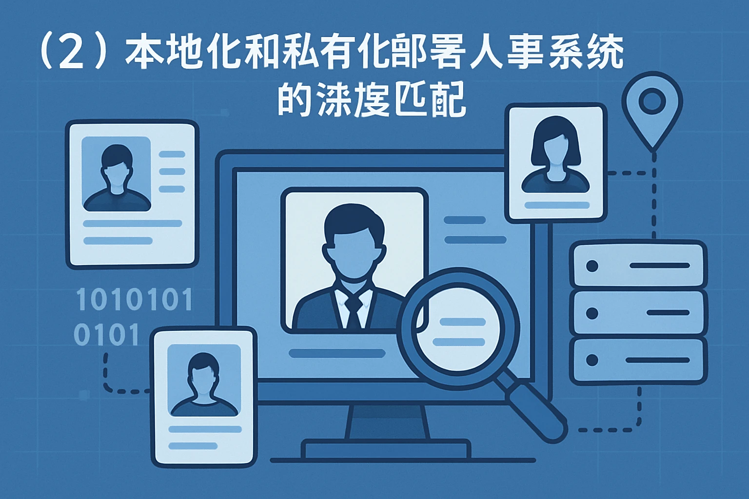 （2）本地化和私有化部署人事系统的深度匹配