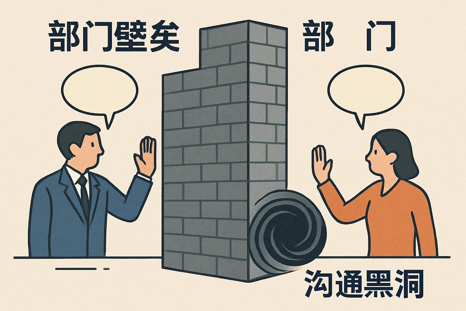 部门壁垒与沟通黑洞