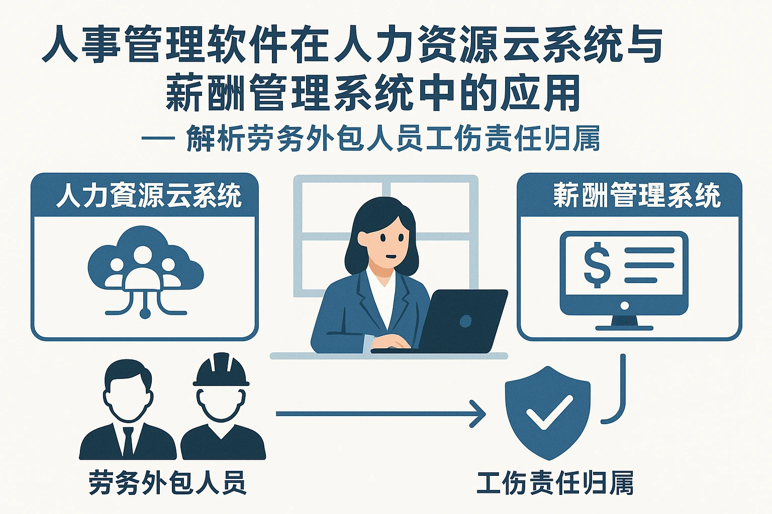 人事管理软件在人力资源云系统与薪酬管理系统中的应用 —— 解析劳务外包人员工伤责任归属