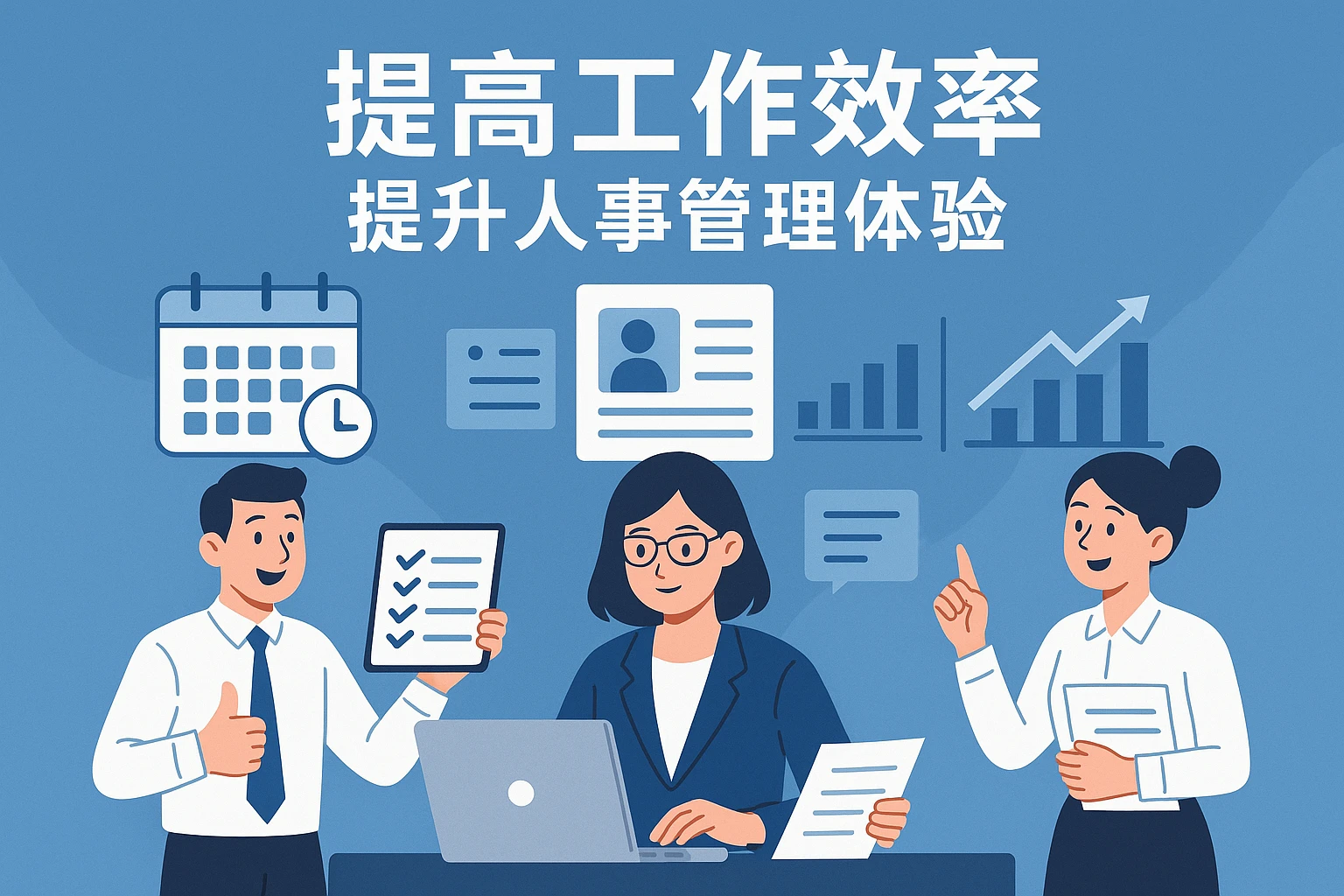 提高工作效率，提升人事管理体验