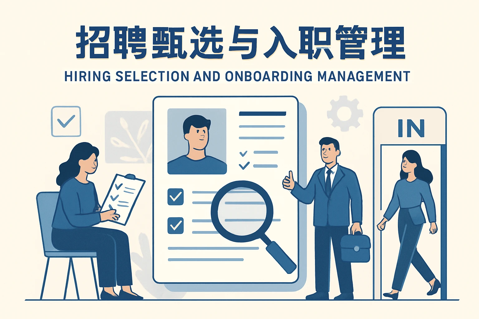 招聘甄选与入职管理