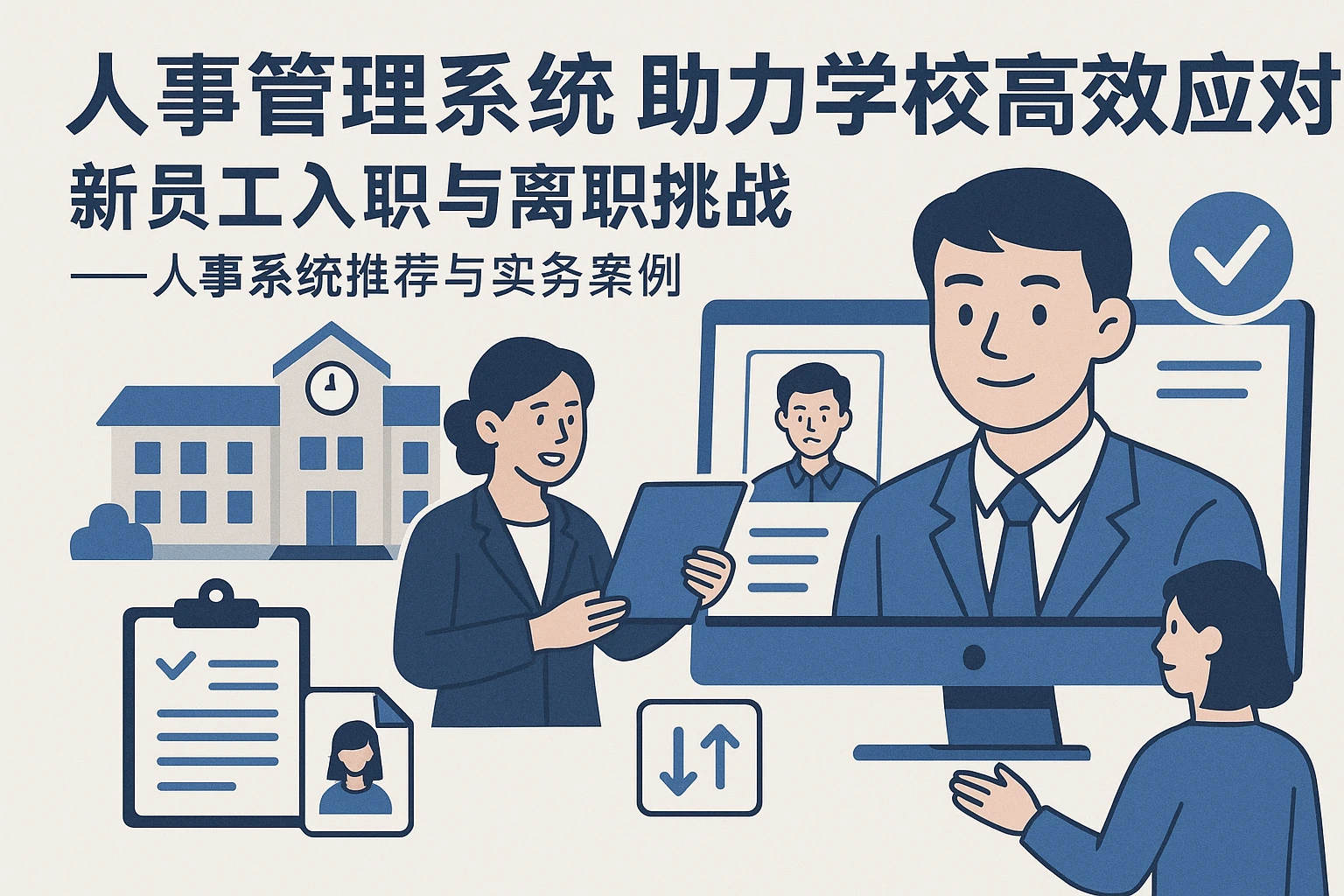 人事管理系统助力学校高效应对新员工入职与离职挑战——人事系统推荐与实务案例