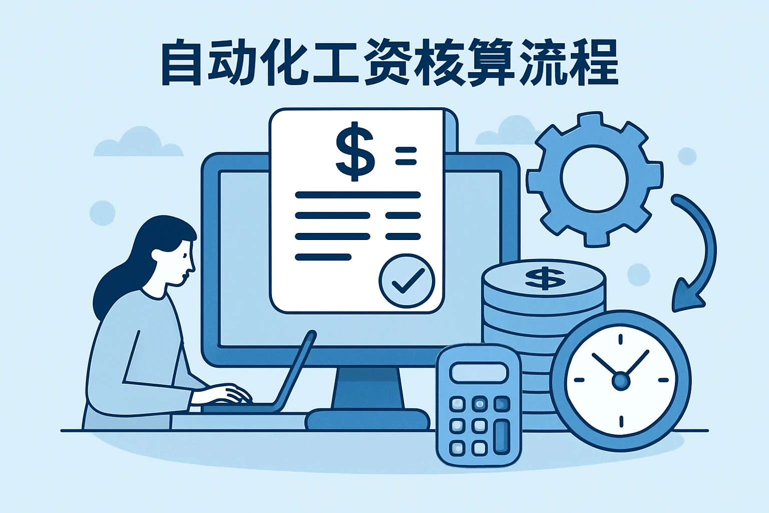 工资核算的自动化流程