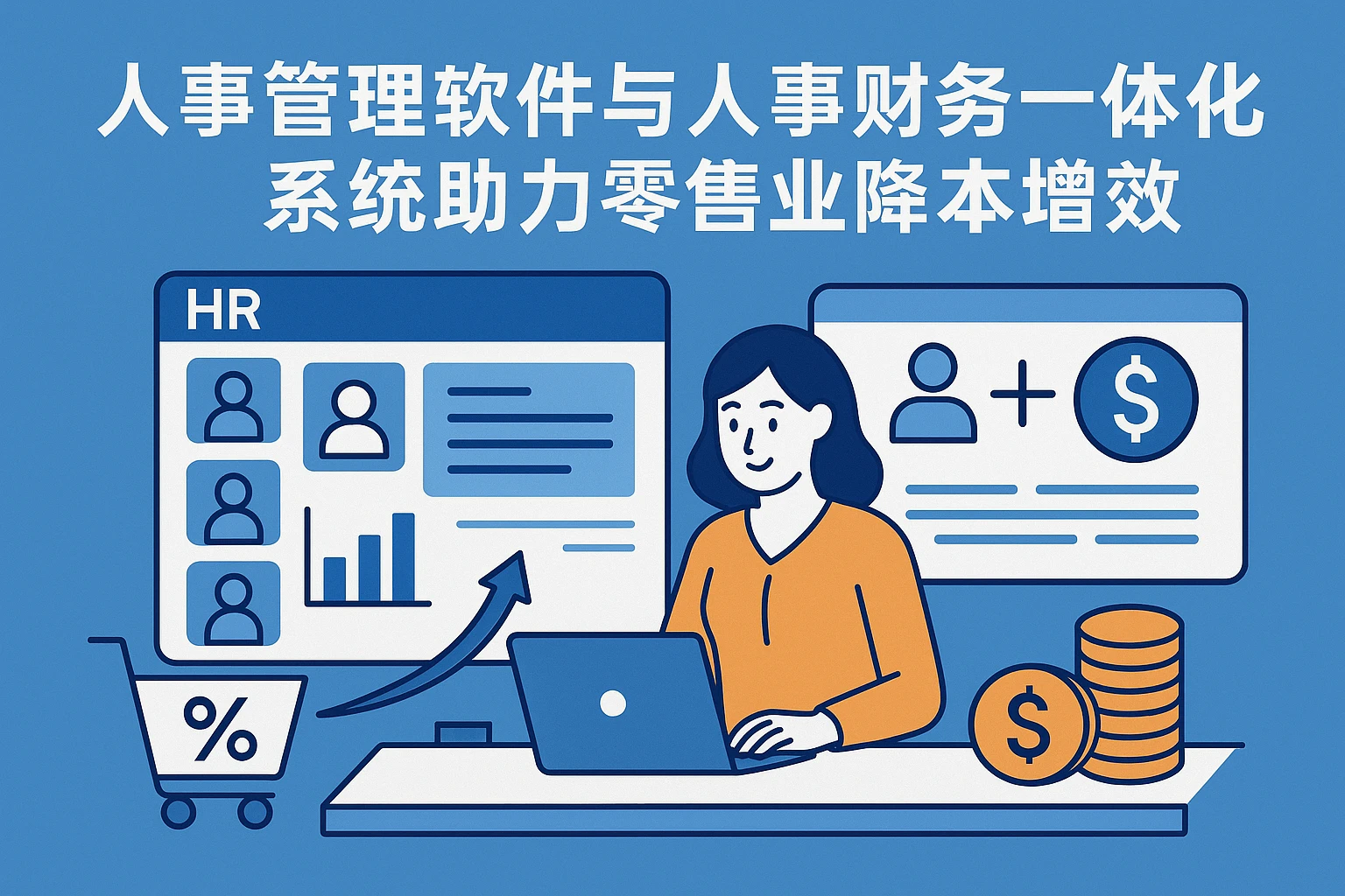 人事管理软件与人事财务一体化系统助力零售业降本增效