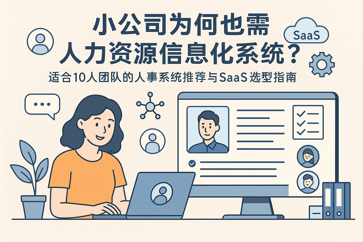 小公司为何也需人力资源信息化系统？适合10人团队的人事系统推荐与SaaS选型指南