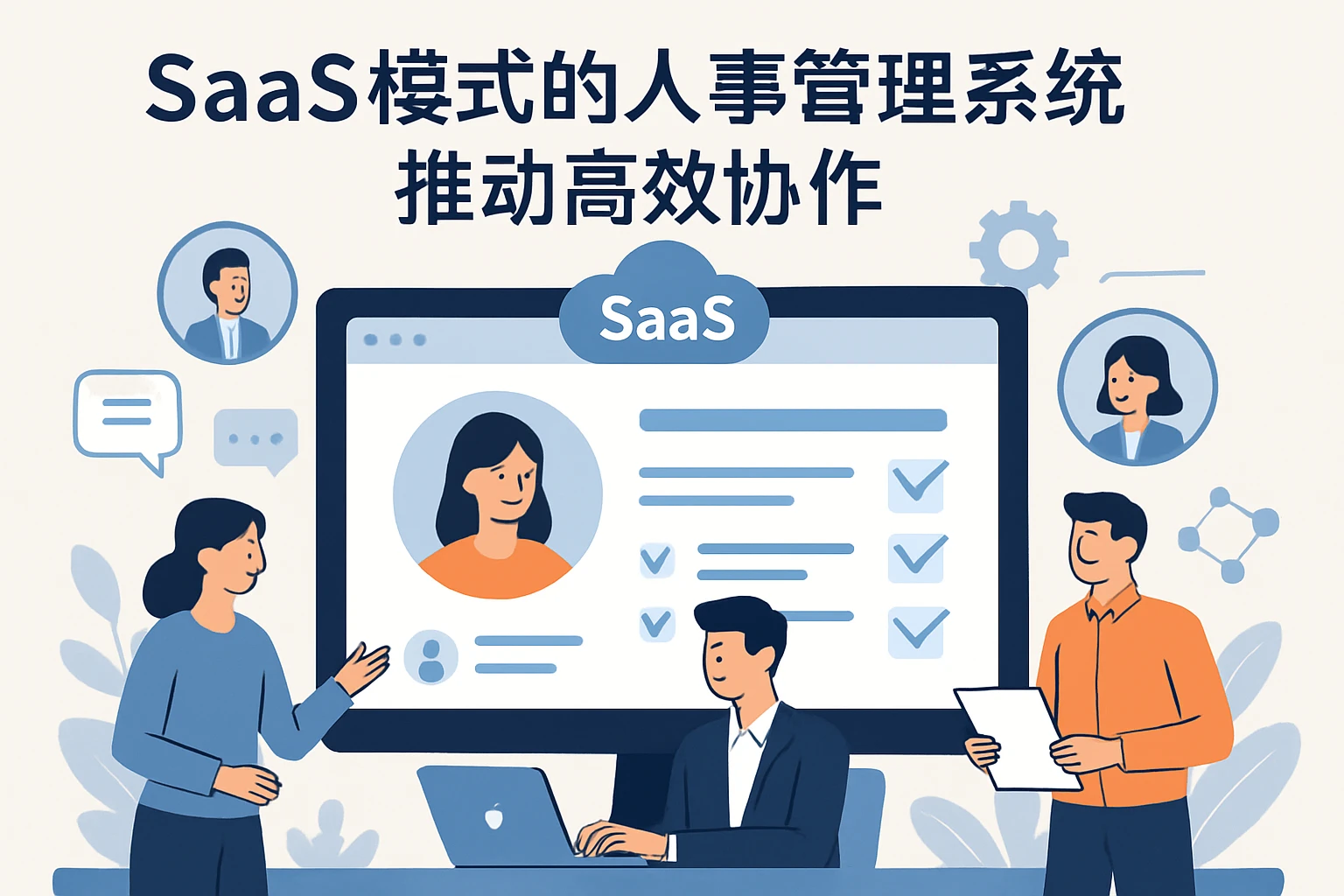 SaaS模式的人事管理系统推动高效协作